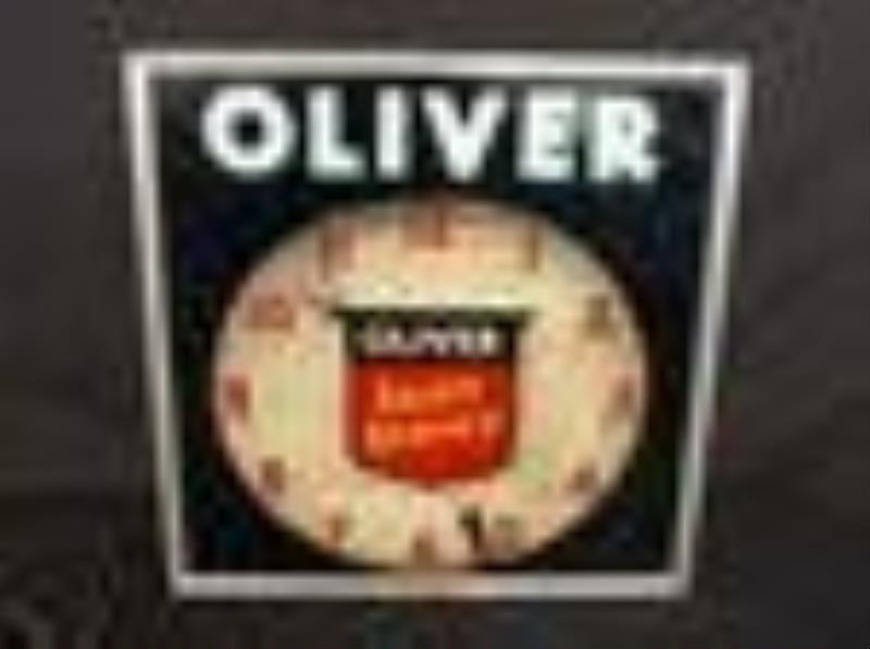 Oliver Sales Service Lackner lighted clock
