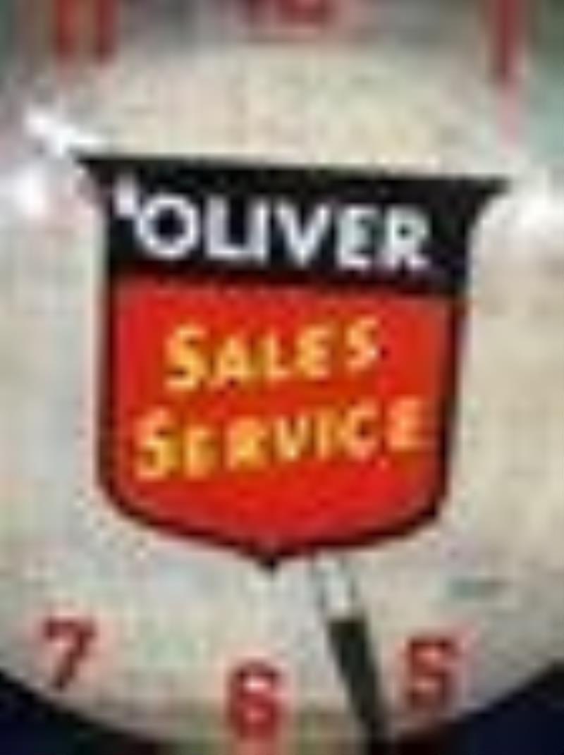 Oliver Sales Service Lackner lighted clock
