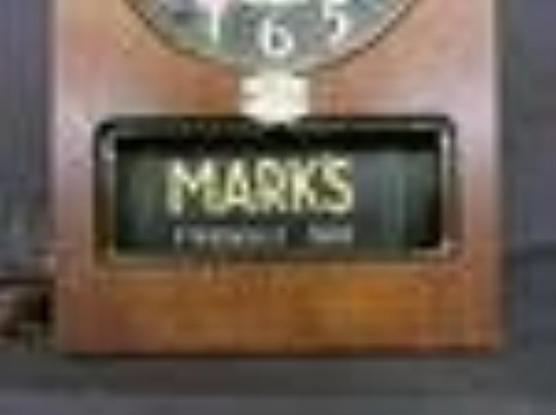 Telechron motored neon ad clock Price Guide