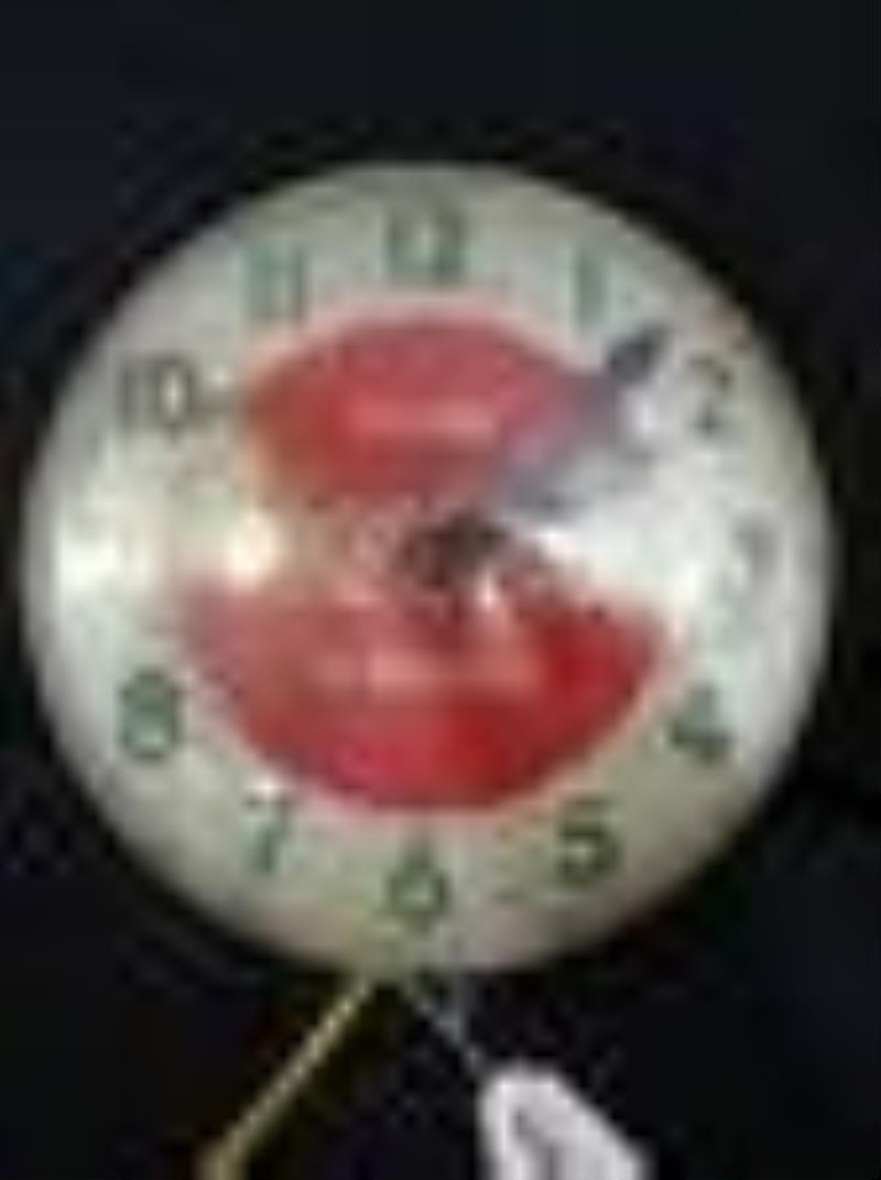 Coca-Cola in bottles Swihart clock