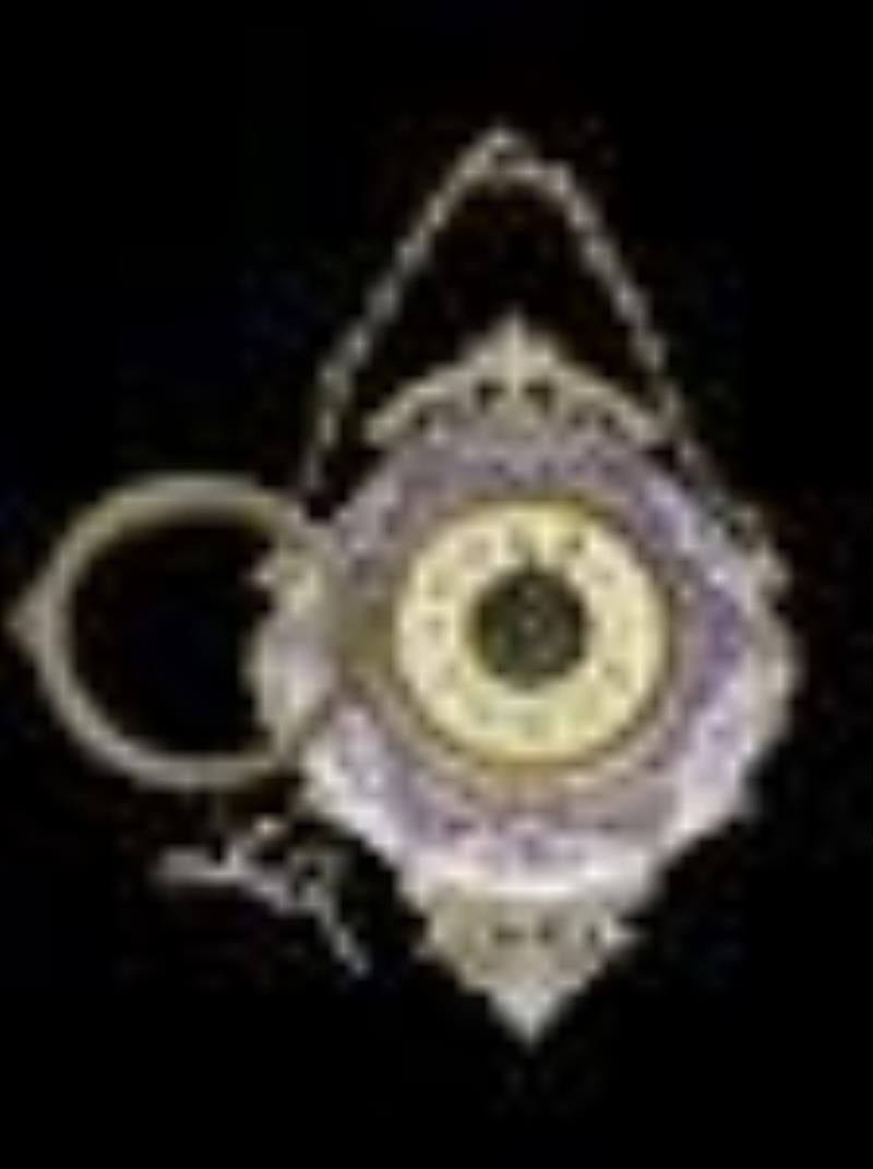 Antique Eugene Farcot FotBte French Porcelain Wall Clock