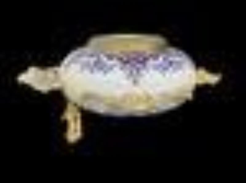 Antique Eugene Farcot FotBte French Porcelain Wall Clock