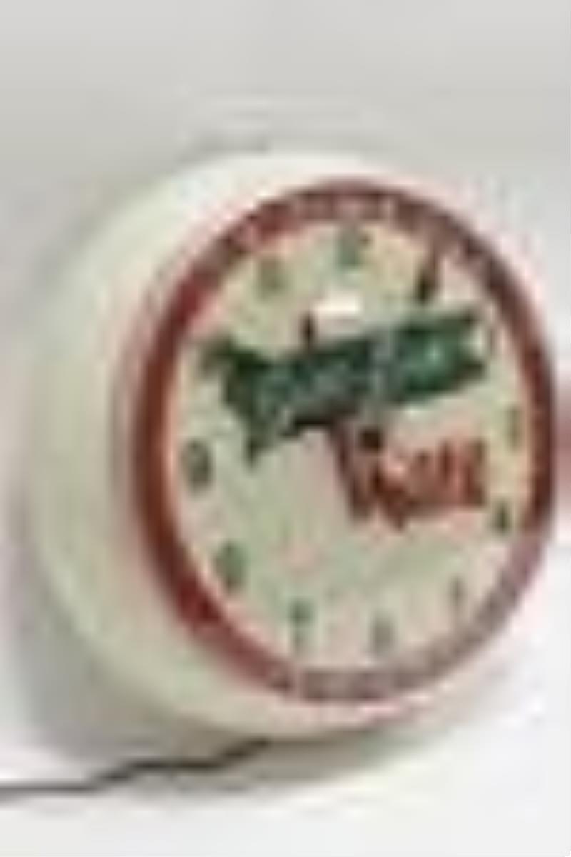 Vintage Best-Ever Milk Lighted Advertising Clock