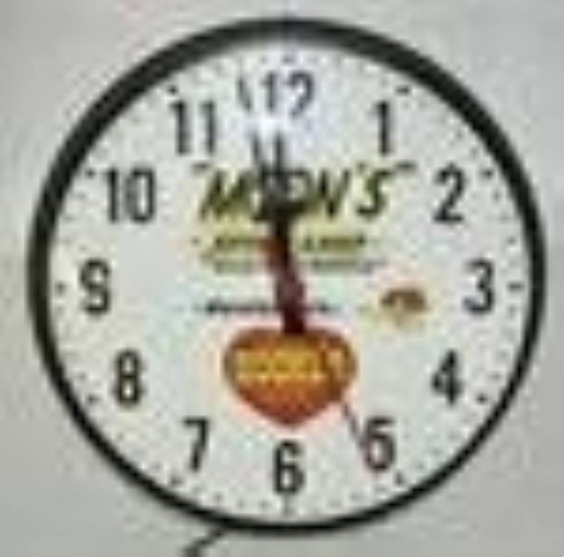 Moon's Speed Shop Denver Co. Fantasy Adv Clock