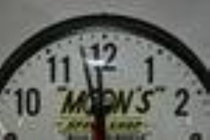 Moon's Speed Shop Denver Co. Fantasy Adv Clock