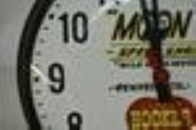 Moon's Speed Shop Denver Co. Fantasy Adv Clock
