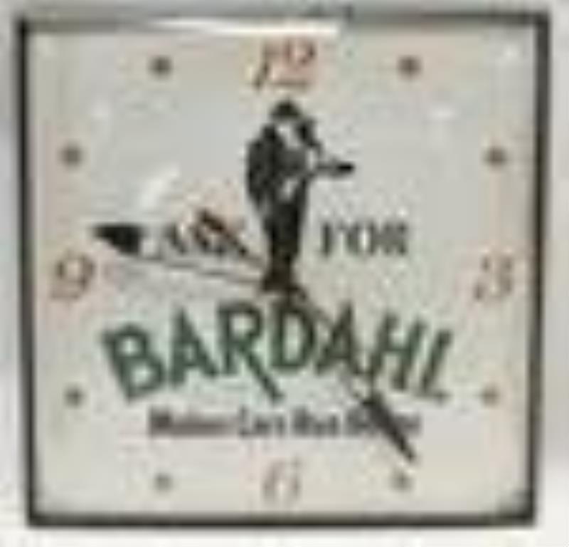 Vintage Bardahl Advertising Clock By PAM & More