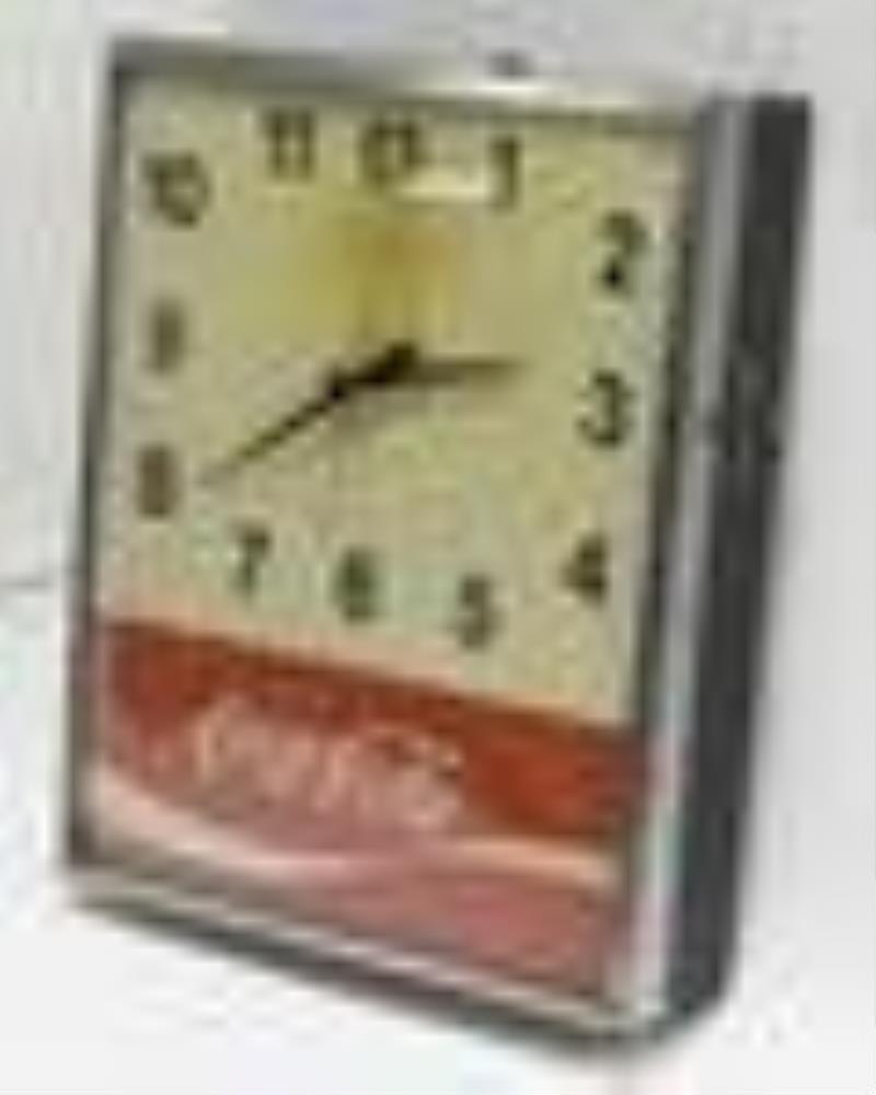 Vintage Coca-Cola Lighted Advertising Clock