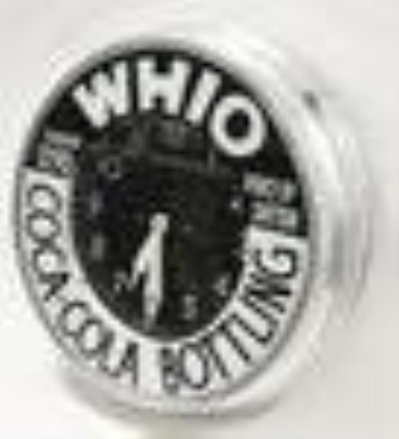 Vintage Coca-Cola WHIO Radio Glo-Dial Style Clock