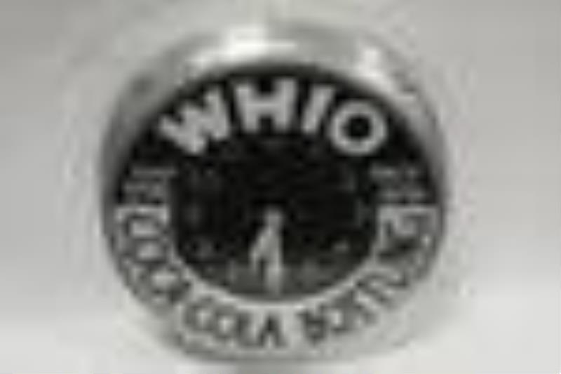 Vintage Coca-Cola WHIO Radio Glo-Dial Style Clock