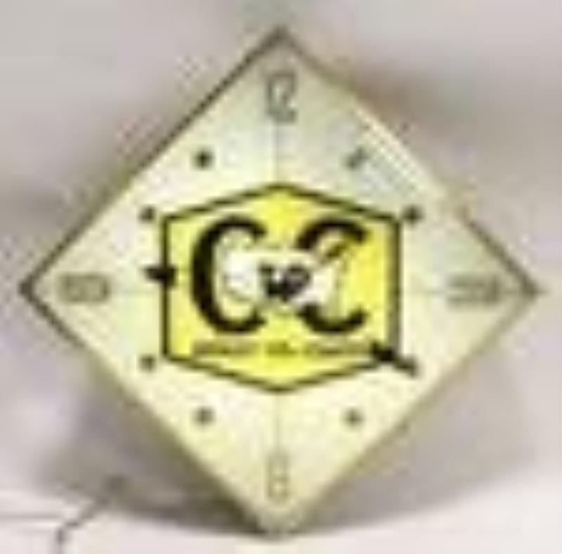 Vintage Coast To Coast Lighted Adv PAM Clock