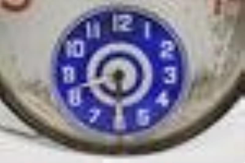 Antique 22" Studebaker Lighted Dealership Clock