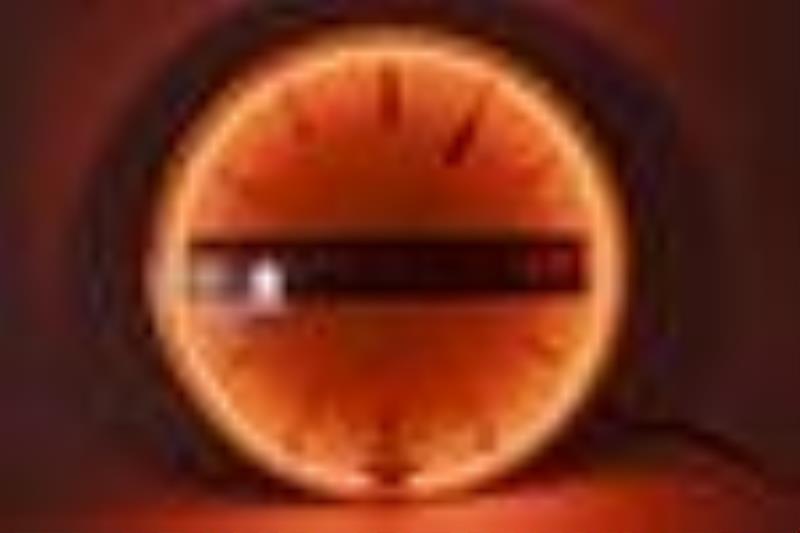 Vintage Porsche Dealership Advertising Neon Clock