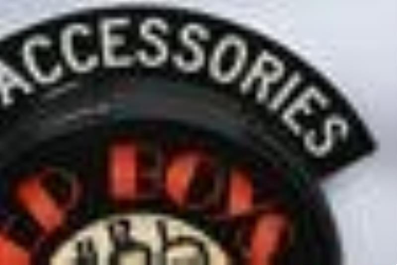 22in Pep Boys Auto Supplies Glo Dial Neon Clock