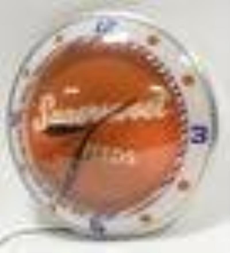 Vintage Supersweet Feeds Double Bubble Clock