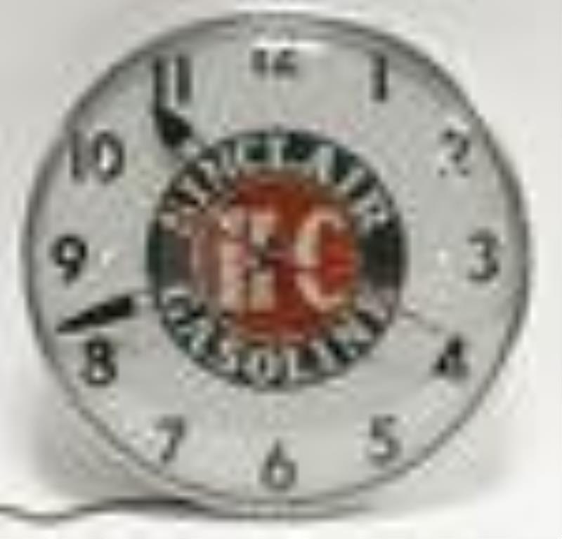 Vintage HC Sinclair Gasoline Adv PAM Clock
