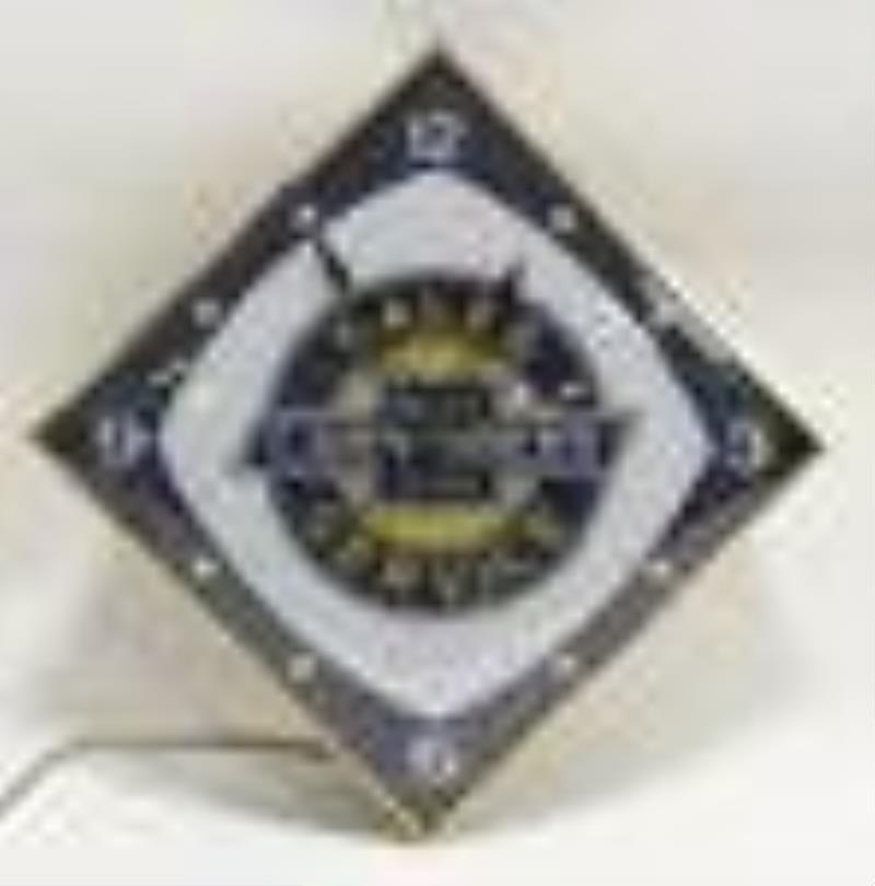 Chevrolet Sales & Service Lighted PAM Clock