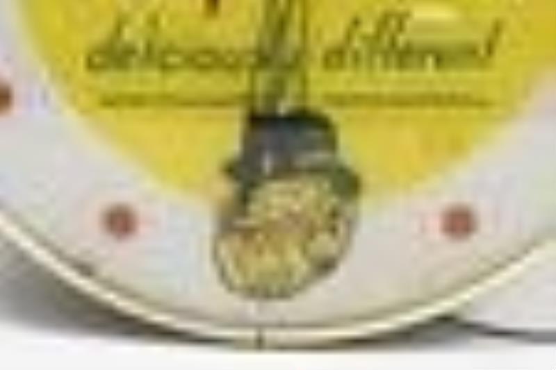 Vintage 20" Vernors Drink Lighted Adv Clock
