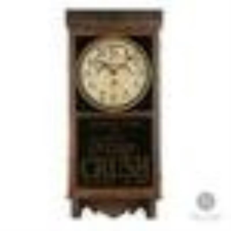 Ward's Orange Crush Store Clock