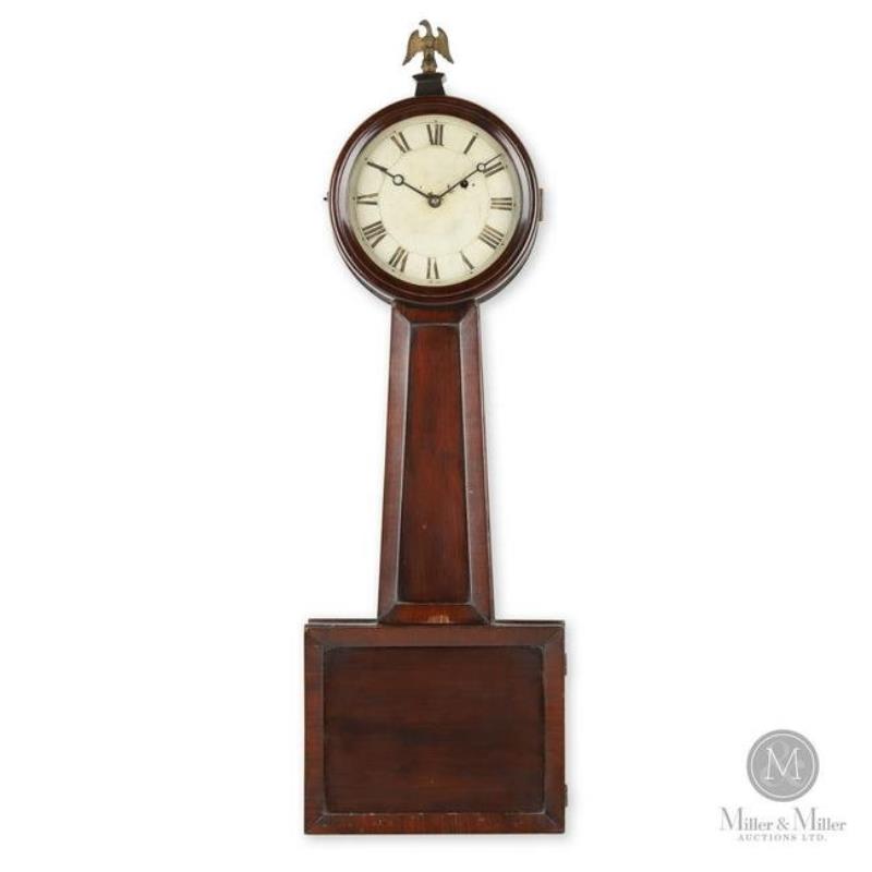 Federal Mahogany Banjo Clock