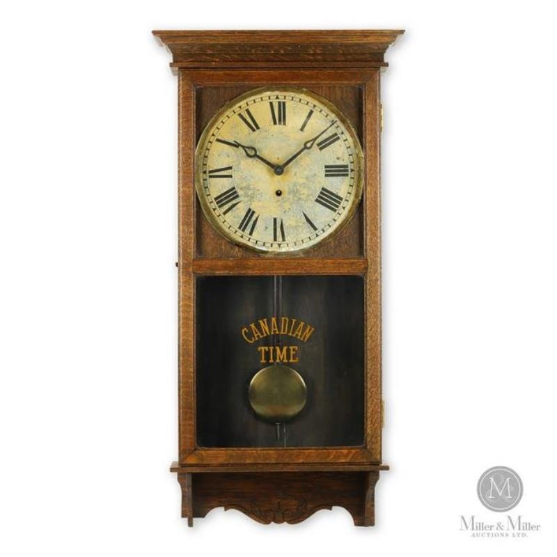Pequegnat Canadian Time Office Clock