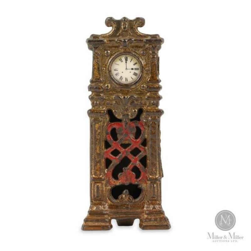 Hubley Hall Clock Bank