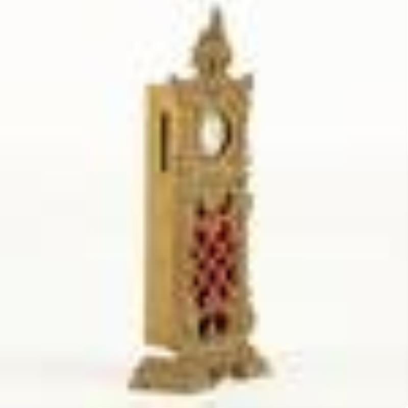 Hubley Ornate Hall Clock Bank