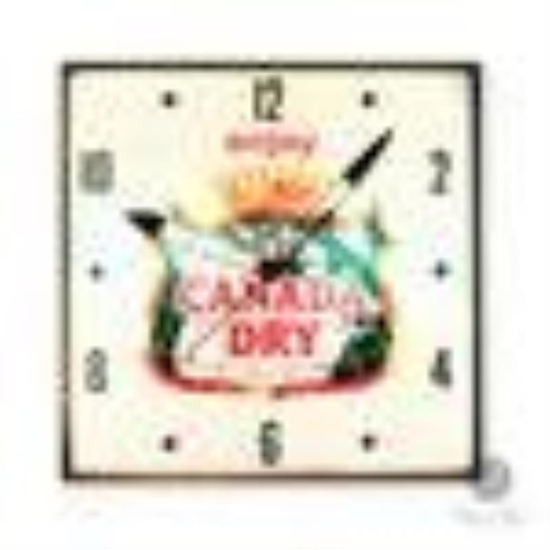 Canada Dry Ginger Ale Lighted Clock