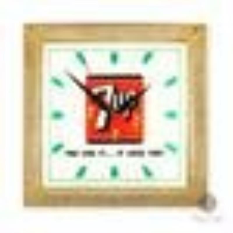 Seven-Up Lighted Clock