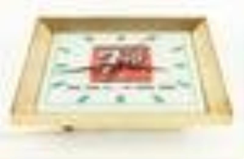 Seven-Up Lighted Clock