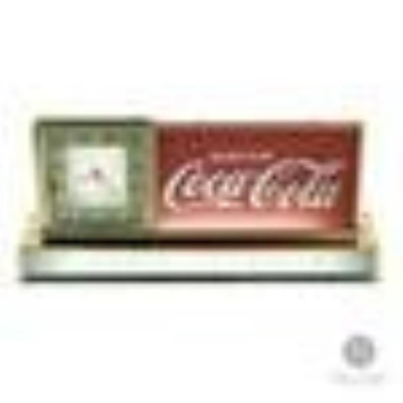Coca-Cola Lighted Counter Clock