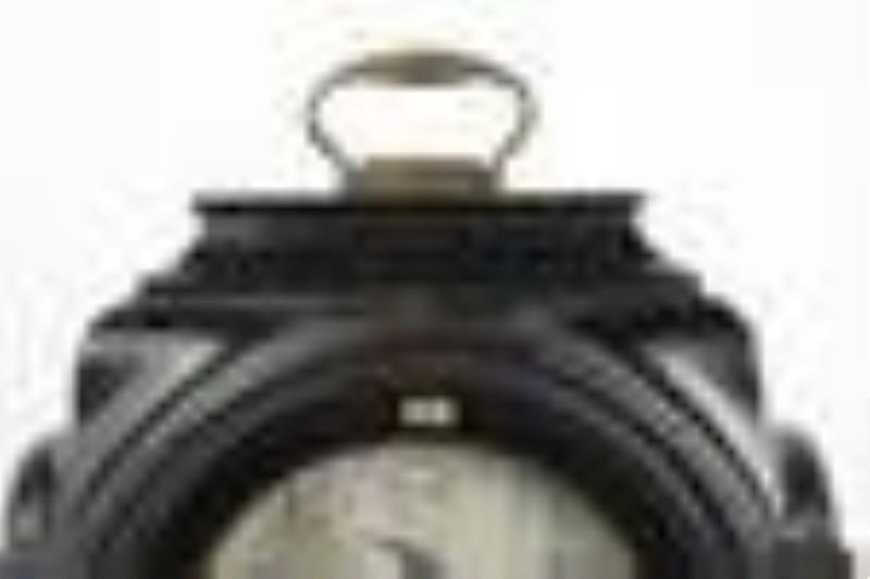 George III Markwich Markham Ebonized Clock