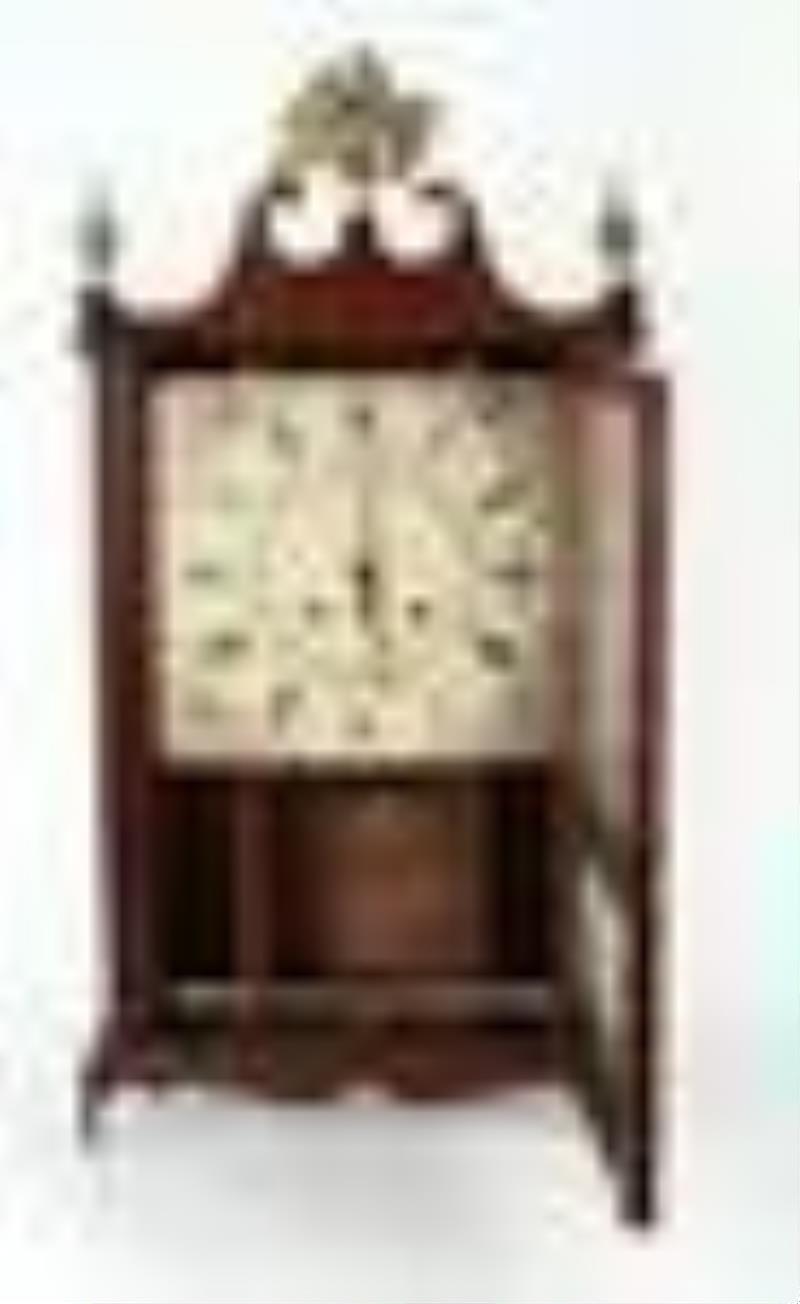 Samuel & Eli Terry Pillar and Scroll Mantel Clock