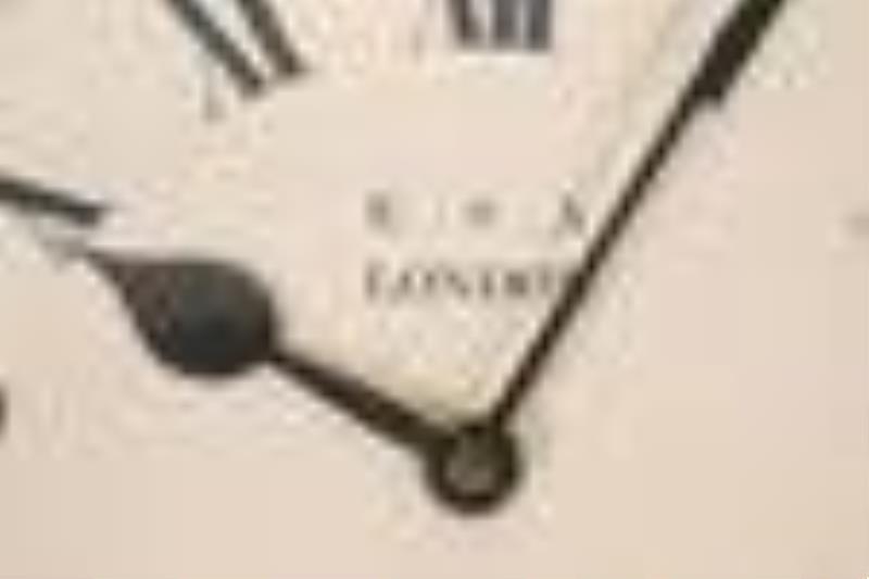 Mahogany Tavern Clock