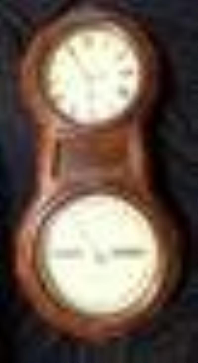 Rare antique Seth Thomas Office Calendar #1 Peanut clock