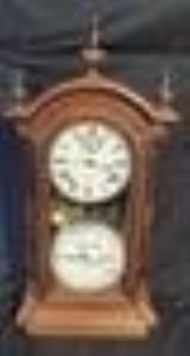 Antique Fashion #4 Southern Double Dial Calendar Clock