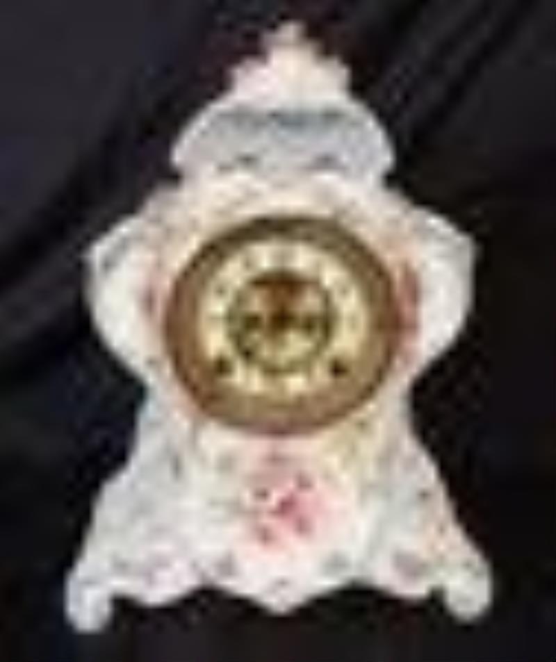 Beautiful antique Ansonia Royal Bonn China clock