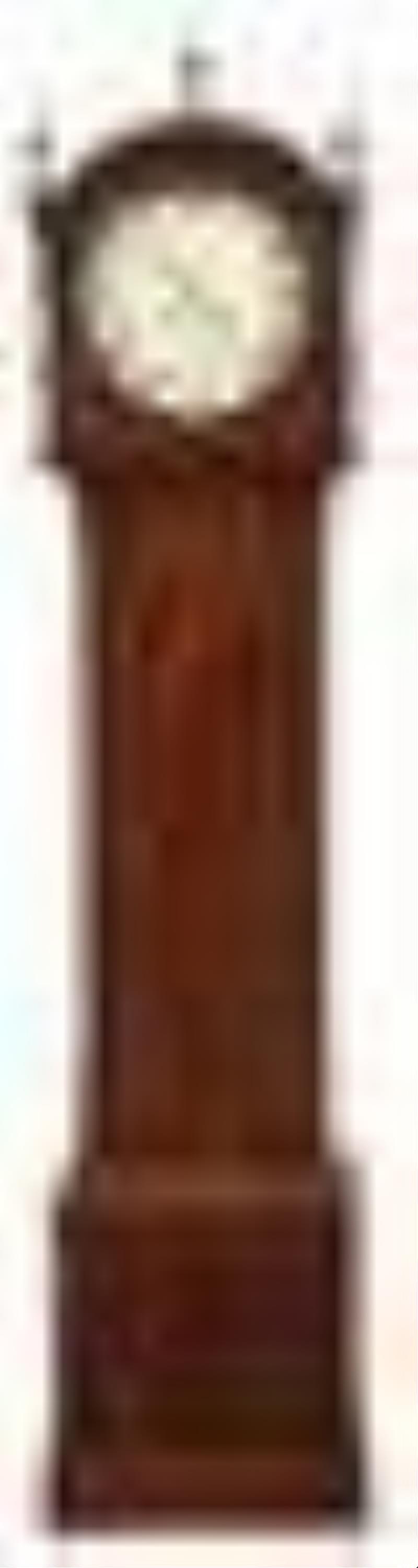 Scottish Georgian Inlaid Mahogany Tall Case Clock