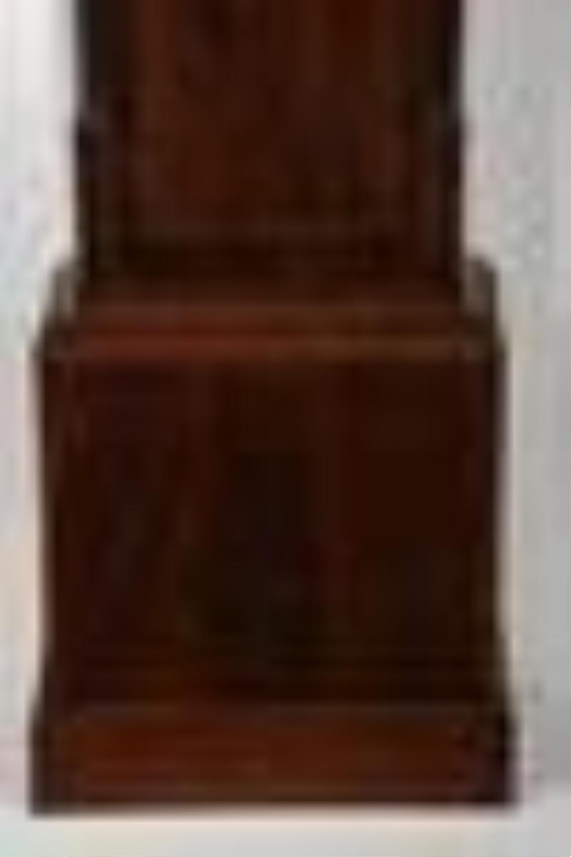 Scottish Georgian Inlaid Mahogany Tall Case Clock