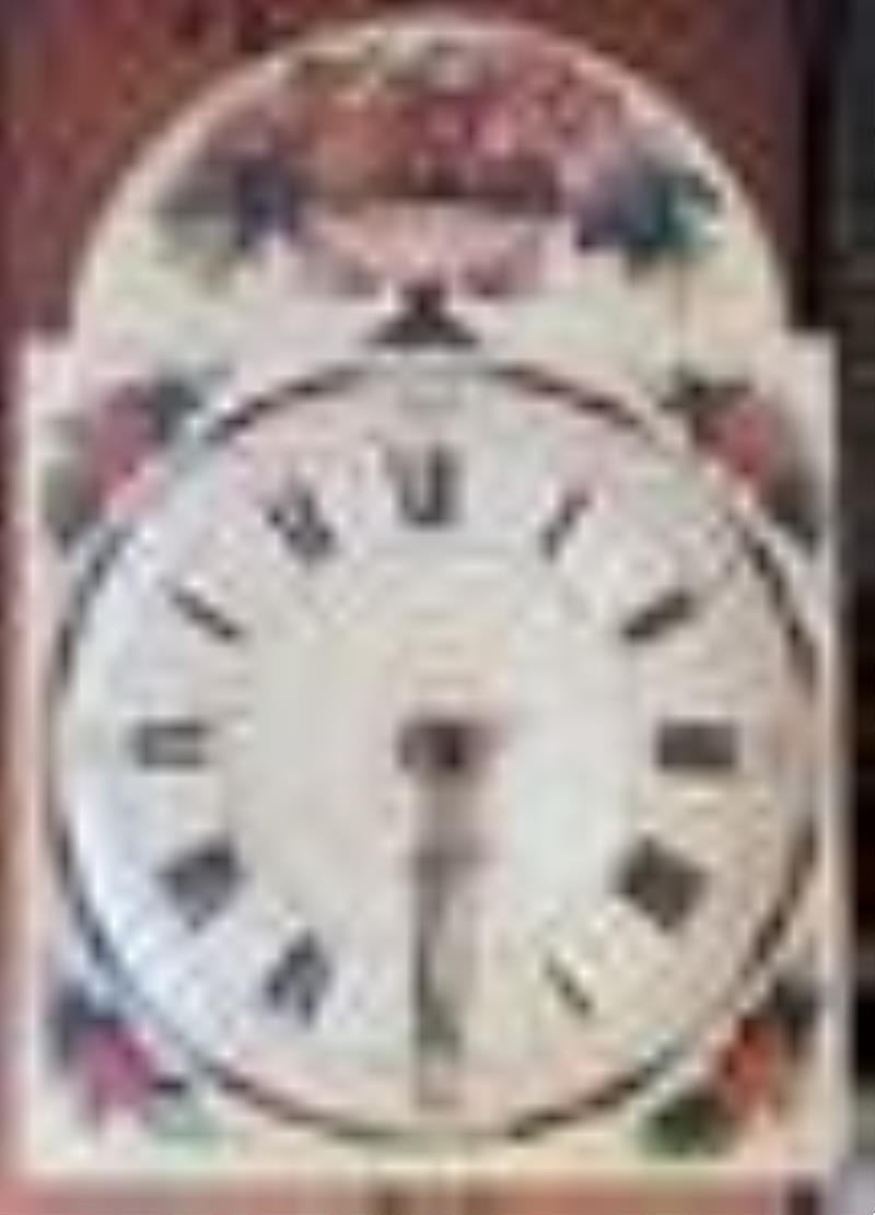 Continental Wag On Wall Clock, 19th Century