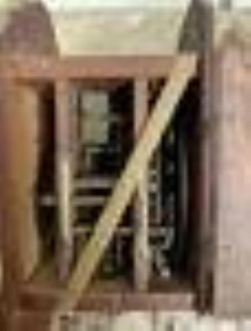 Small Porcelain Dial Wag On Wall Clock