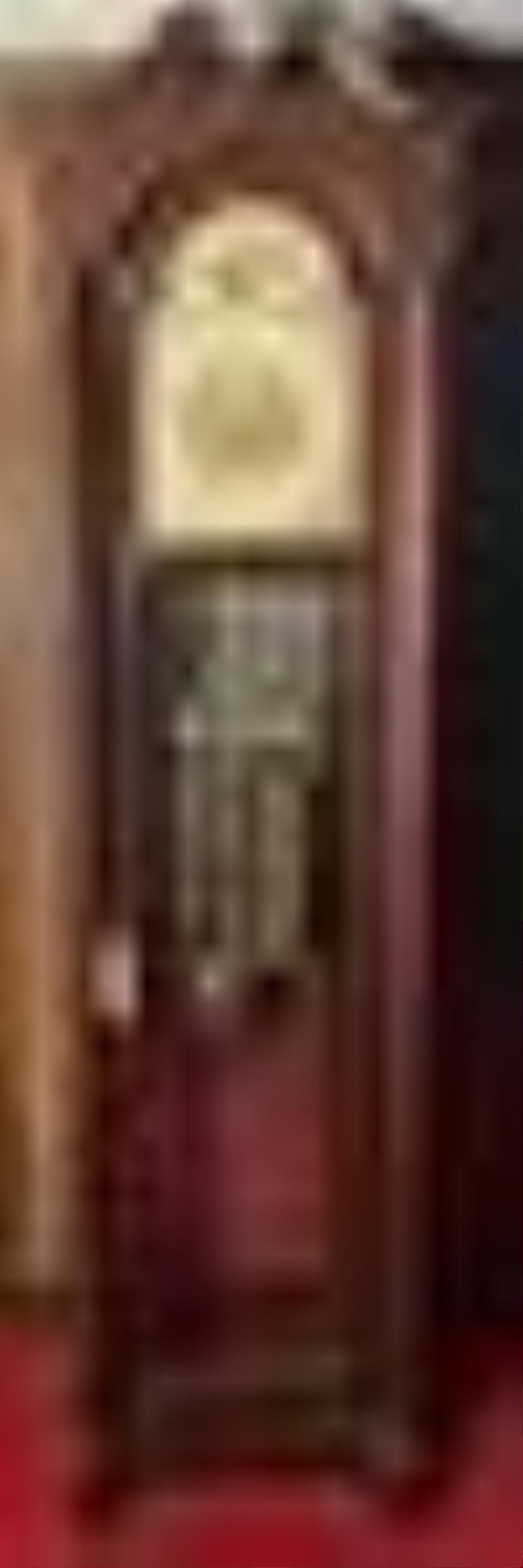 Tiffany & Co. Mahogany Cased Tall Clock
