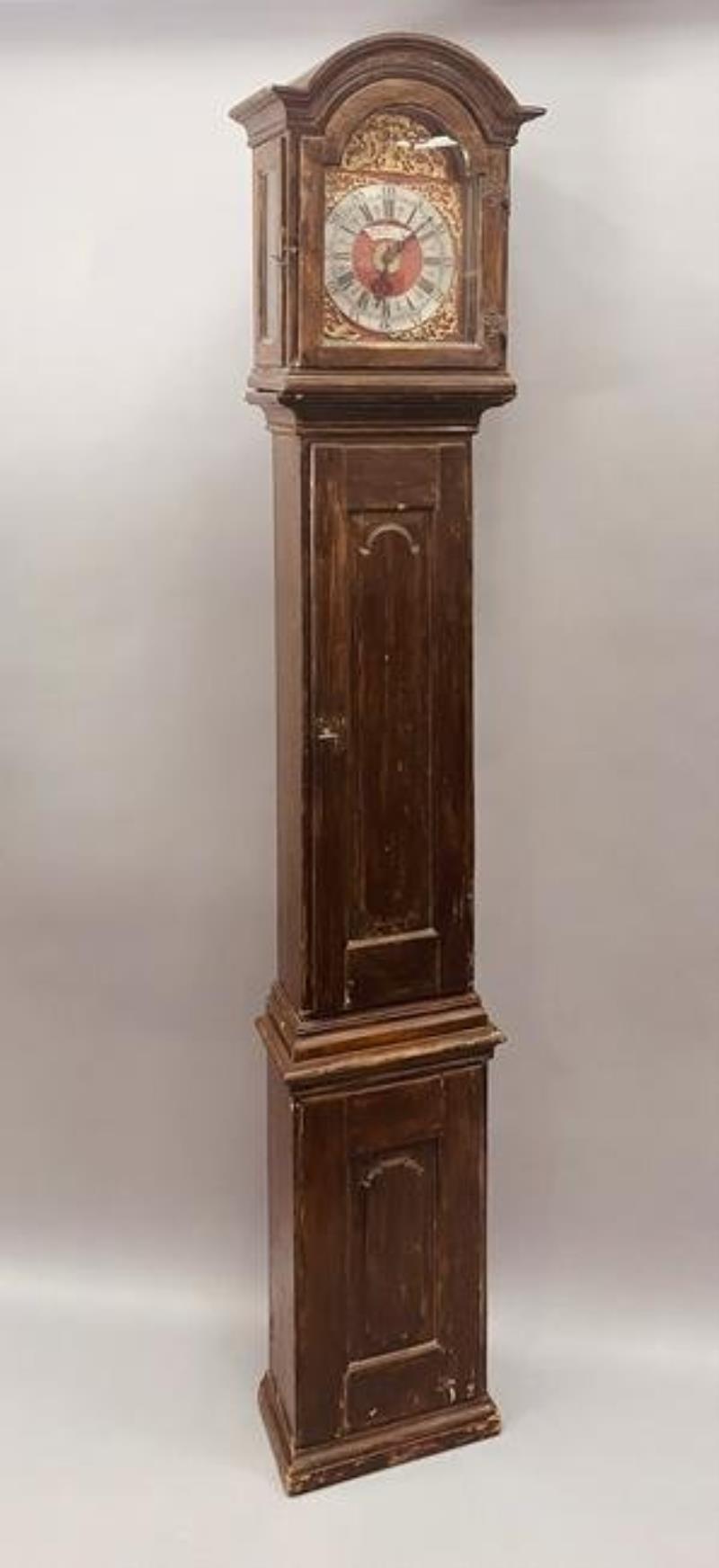 18th C. German Longcase Clock Friedrich Carl Hoff