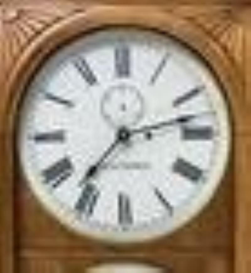 Seth Thomas Double Dial No.13 Calendar Clock