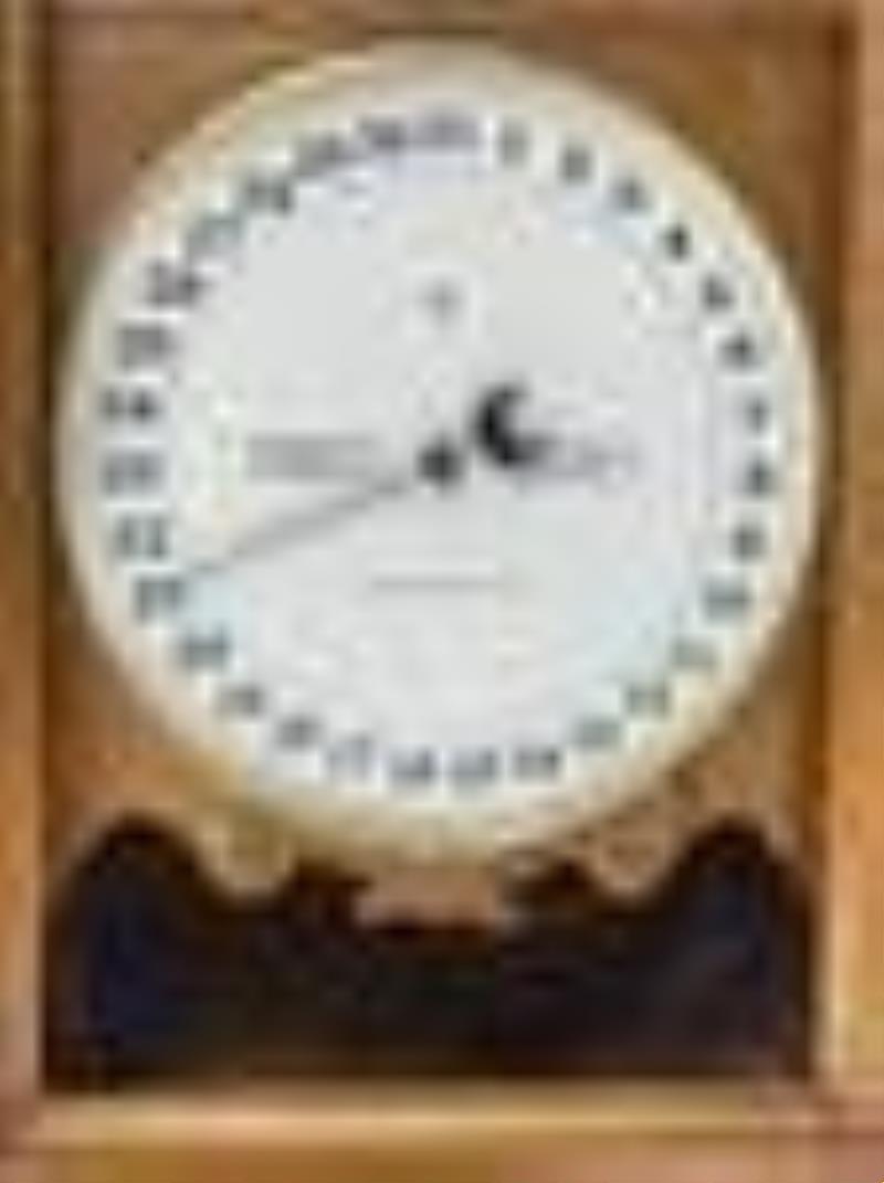 Seth Thomas Double Dial No.13 Calendar Clock