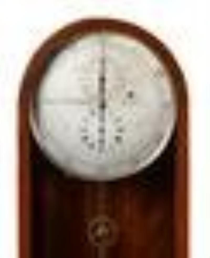 A William IV Mahogany Regulator Longcase Clock