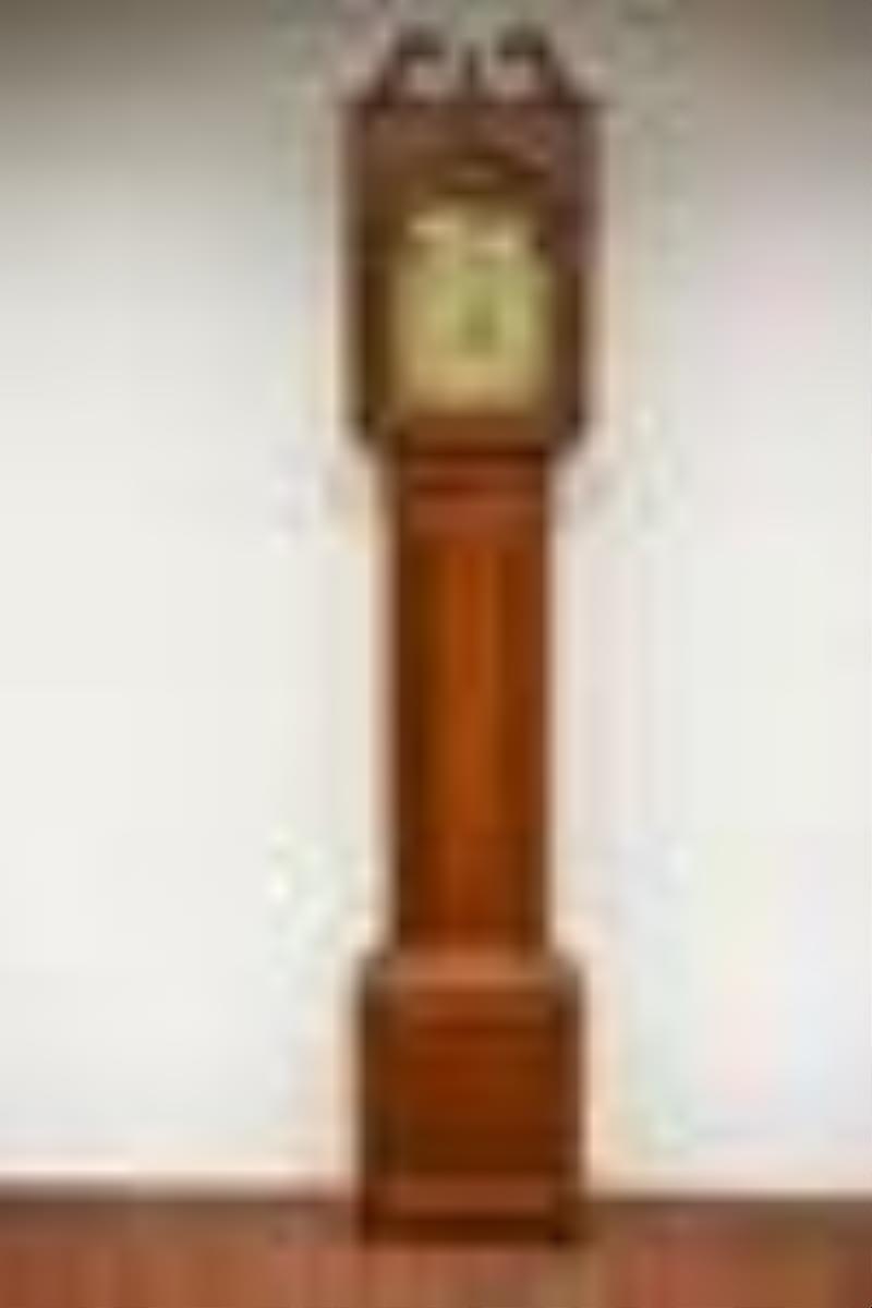 David Seip Tall Case Clock Buck County, PA C1810