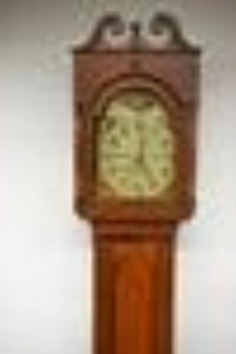 David Seip Tall Case Clock Buck County, PA C1810