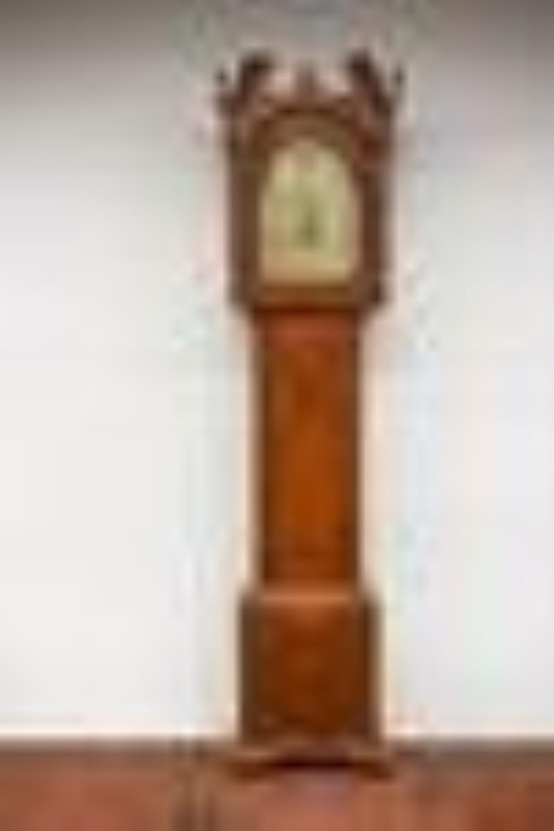 Pennsylvania Walnut Tall Case Clock C. 1790-1820