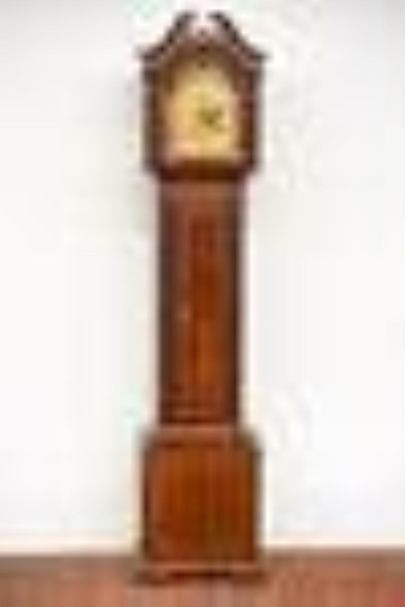 W.H.C. Riggs Tall Case Clock Philadelphia C. 1795